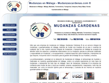 Tablet Screenshot of mudanzascardenas.com